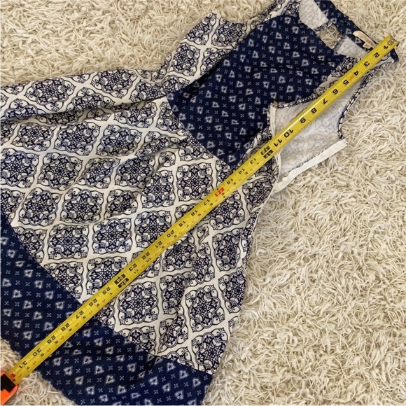 Rewind Fit & Flare Sleeveless Mini Dress w/ ~Key Hole / Open Back, Summer Fun - Picture 8 of 9